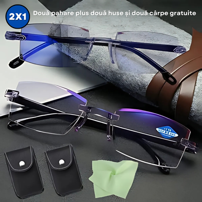 Ochelari Inteligenti Anti-Radiații - Vision™ + Husă din Piele (Ofertă 1+1 gratuit)